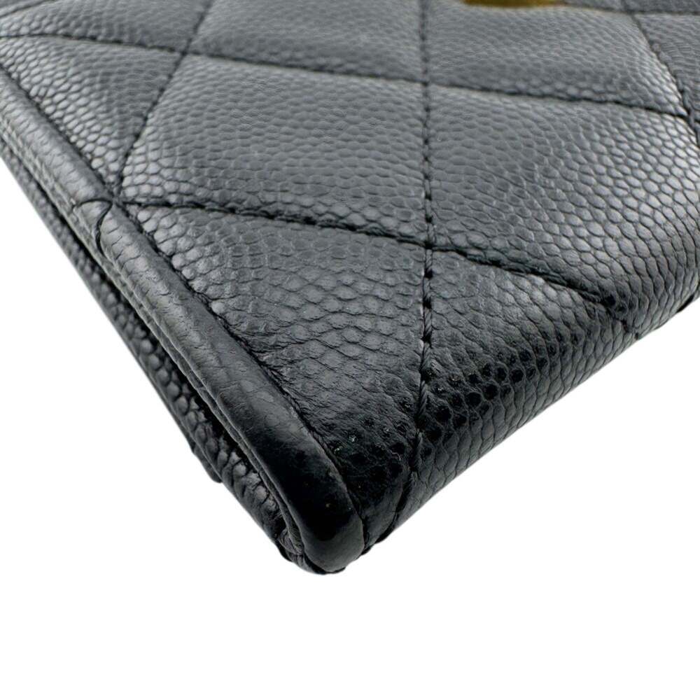 CHANEL Black Caviar Leather Wallet - Picture 3 of 11